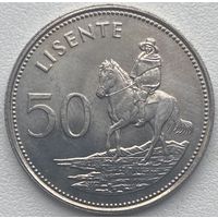 Лесото 50 лисенте 1983 г.
