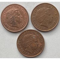 Великобритания 1 пенни 2014 г. Цена за 1 шт.