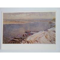 1955. Урядов. Река стынет