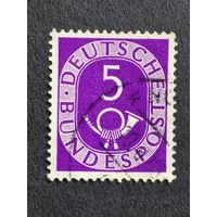 Германия 1951. Стандартный выпуск