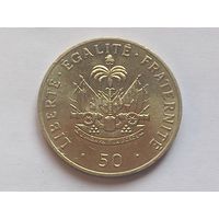Гаити 50 сантимов 1991 г.