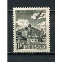 Польша - 1954 - Авиация и архитектура 1,15Zl - [Mi.857] - 1 марка. MNH.  (Лот 51HT)-TG3P15