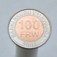 Руанда 100 франков 2007