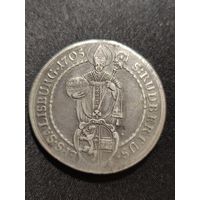 Австрия. Зальцбург. Рейхсталер 1705г. Не частая монета.