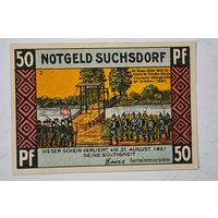 1921 год 50  пфеннигов  Германия нотгельд