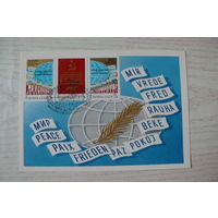 1984, Картмаксимум СССР, КМ+СГ; Косоруков Ю., Политика СССР -- политика мира.