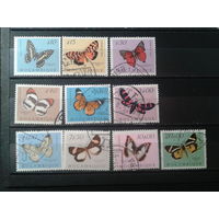 Мозамбик, колония Португалии, 1952. Бабочки