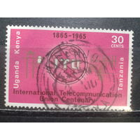 Кения-Уганда-Танганьика, 1965. 100 лет Международному союзу электросвязи