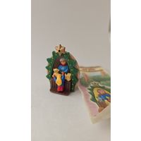Фигурка Kinder, Kindertheater auf dem Weihnachtsmarkt из  Новогодней серии 1998)