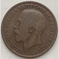 Великобритания 1 пенни 1918 г.