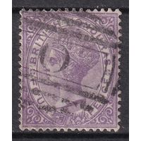 48.BrKCI. Великобритания. Колонии. Британский Гондурас. Стандарт. Виктория. 1879 г. 4P. Mi.#6C.