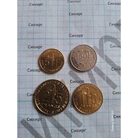 Лот монет западной Африки 4 шт.