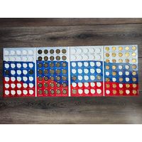 70 юбилейных монет России (РФ) в альбоме номиналом 25 рублей и 10 рублей (в том числе биметалл), есть Ненецкий АО.