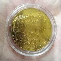 Монета сувенирная Чехия замок Конопиште