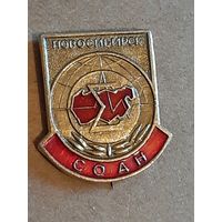 Значок фрачник Сибирское отделение Российской Академии Наук СОАН Новосибирск