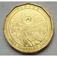 Канада 1 доллар 2021 г. 125 лет клондайкской золотой лихорадке