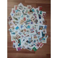 110 чистых марок СССР с уголками