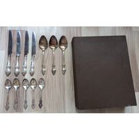 Мельхиор СССР с коробкой