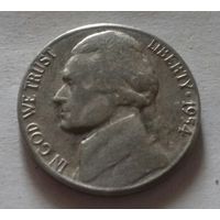 5 центов, США 1954 S