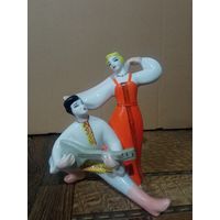 Статуэтка Плясуны с балалайкой