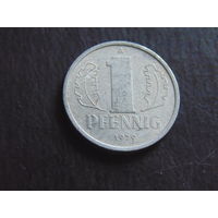 Германия  1979 год 1 пфенниг.