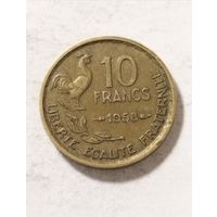 10 франков 1958 года Франция, не частая!