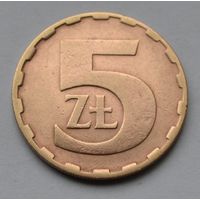 Польша, 5 злотых 1982 г.