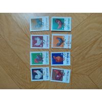 Вьетнам серия марок 1989 г. Куры