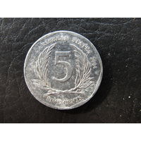 Восточные Карибы. 5 центов. 2004. С 20 копеек. Распродажа коллекции. Смотрите другие лоты.