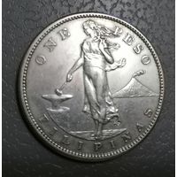 Песо 1907 г. Филиппины под Америкой