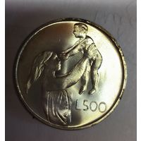 500 лир 1972 Сан-марино