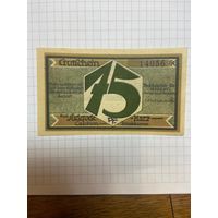 75 пфеннигов (нотгельды) г. Германия Бад Зюдерод-1201