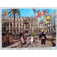 Испания, Барселона. Королевская площадь