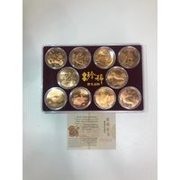 С Рубля!!! Оригинал!!! Китай 5 юань, 1999 Красная книга. Полный комплект!!!