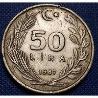 Турция 50 лир 1987 г.