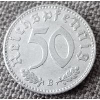 50 рейхспфеннигов 1943 В
