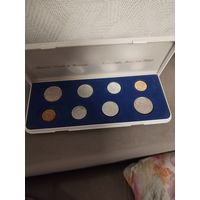 Коралевский монетный двор Бельгии (8 монет пруф)