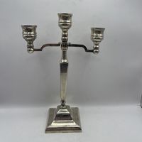 Подсвечник-канделябр на 3 свечи Ар-деко. Германия. 3773