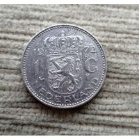 Werty71 Нидерланды 1 гульден 1972