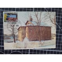 Беларусь. 2025. Борисоглебская церковь в Гродно. Картмаксимум. Спецгашение
