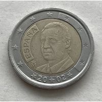 Испания 2 евро 2002