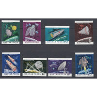 Космос. Венгрия. 1964. 8 марок б/з. Michel N 1991-1998 (85,0 е).