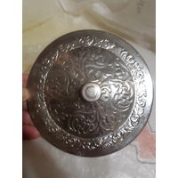 Крышка для сахарницы, мельхиор МНЦ