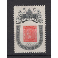 Канада 1962* 100-летие столицы Британской Колумбии Виктория, марки на марках Королева Виктория Mi#346