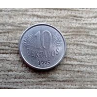 Werty71 Бразилия 10 сентаво 1995