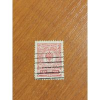 1911 Россия Великое княжество Финляндское тип 1 зуб 14 1/4 на 14 герб (2-3)