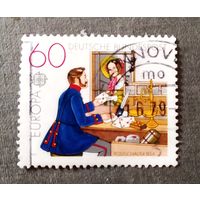Марка Германия 1979 год История почты