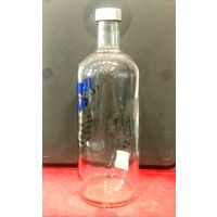 Бутылка от Водки ABSOLUT * АБСОЛЮТ * Швеция * с Пробкой * объём 1 литр * высота 28 см * диаметр 8.5 см * (2)