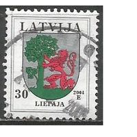 Латвия. Герб г.Лиепая. 1998г. Mi#486.