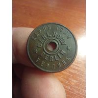 Колесико от керасиновой лампы.